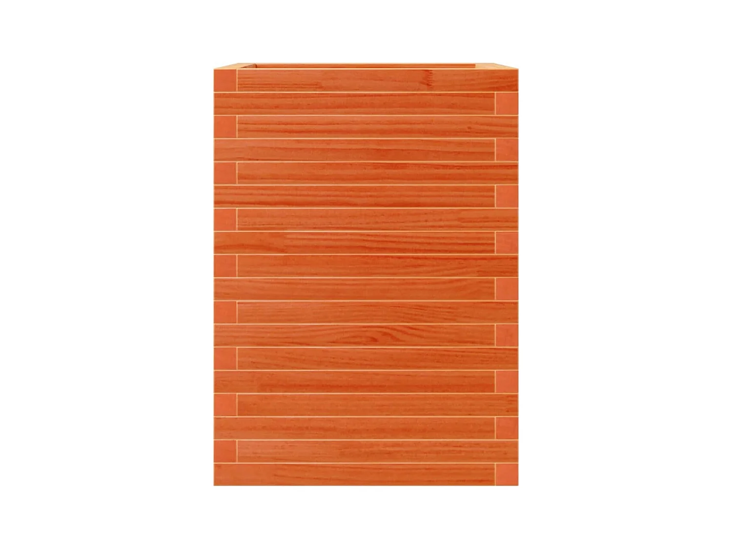 Jardinière bac lit surélevé bois marron 50 x 50 x 68.5 cm 02_0038464
