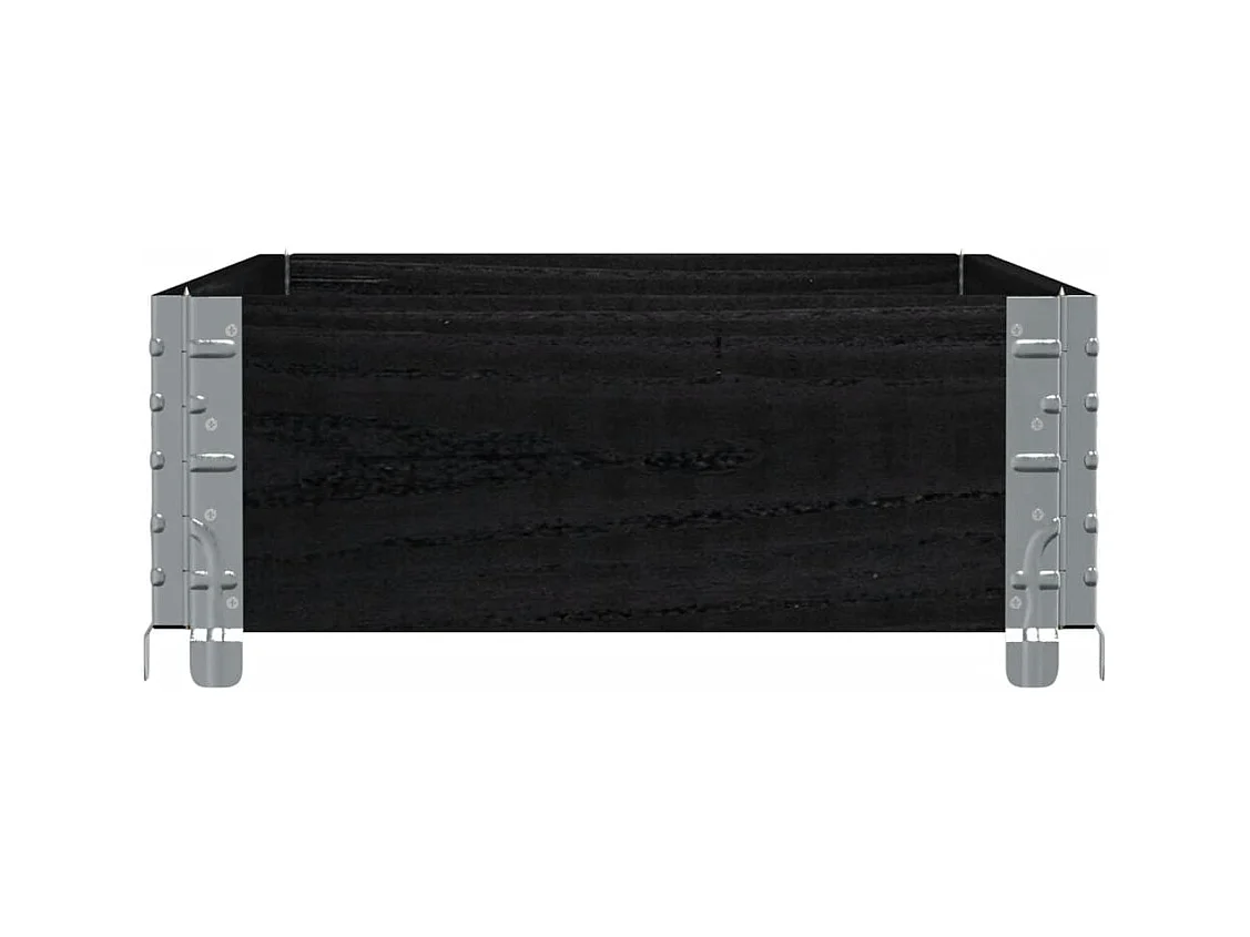 Jardinière bac lit surélevé bois marron 100 x 50 x 45433 cm 02_0037286