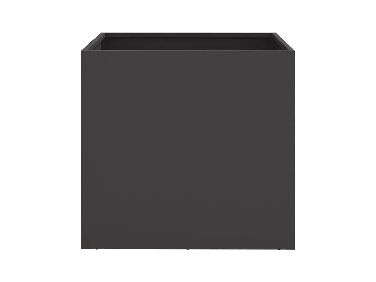 Jardinière bac lit surélevé noire 42 x 40 x 39 cm 02_0038976