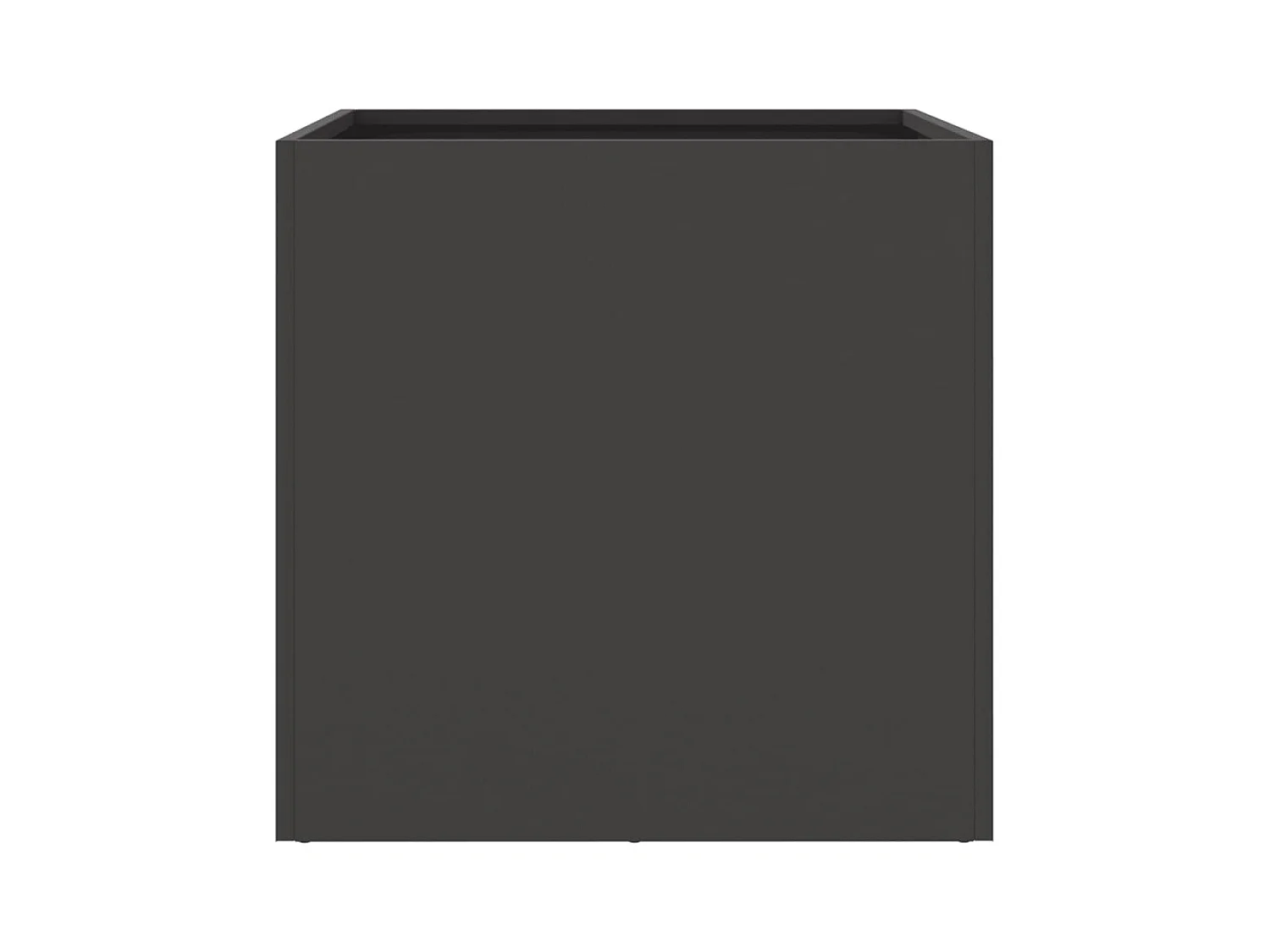 Jardinière bac lit surélevé noire 42 x 40 x 39 cm 02_0038976