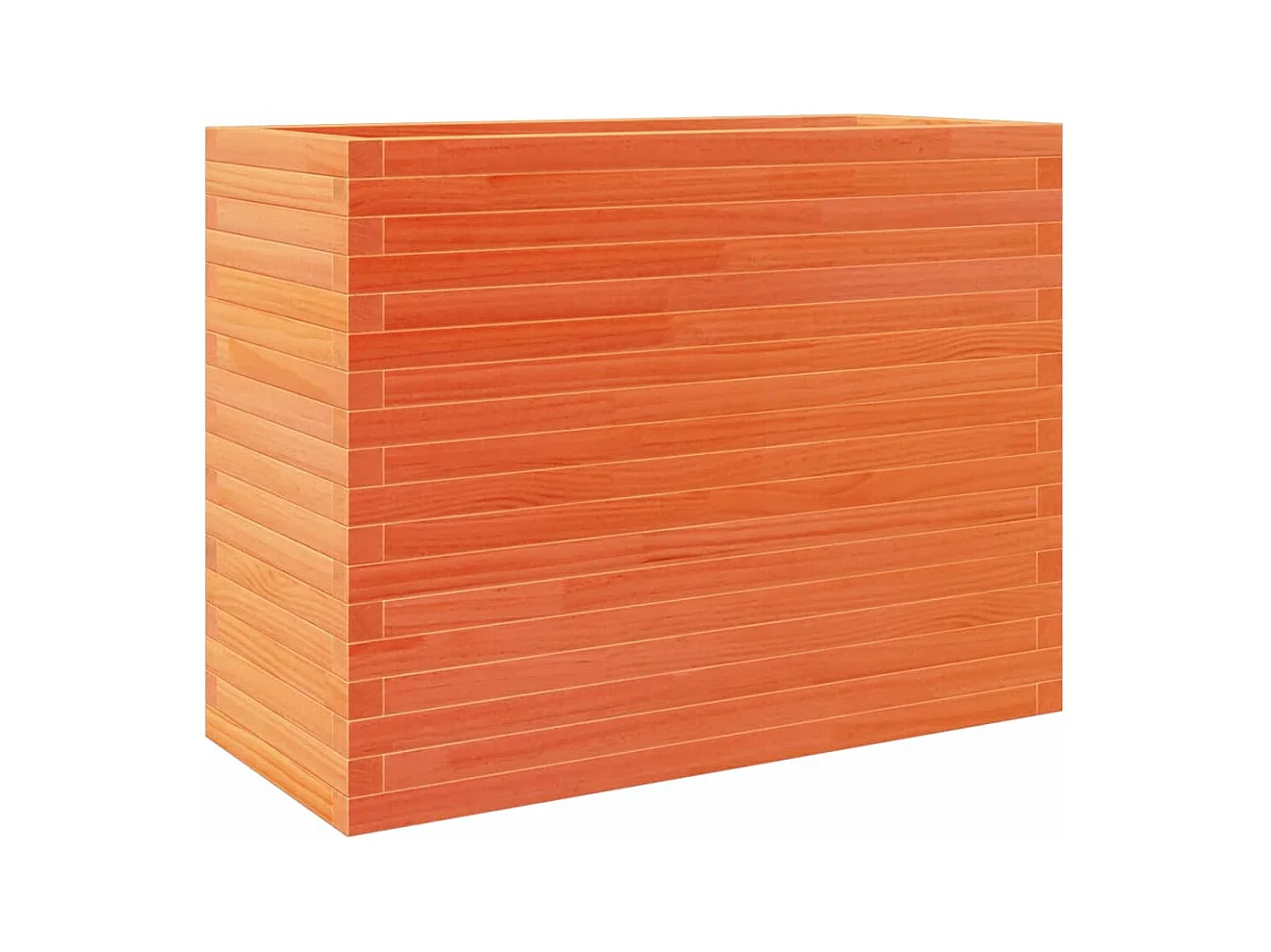 Jardinière bac lit surélevé bois marron 90 x 40 x 68.5 cm 02_0038513