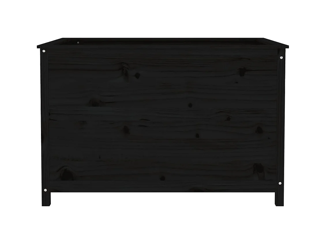 Jardinière bac lit surélevé bois marron 119.5 x 82.5 x 78 cm 02_0039334