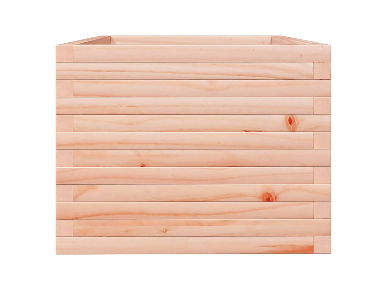 Jardinière bac lit surélevé bois marron 90 x 60 x 45.5 cm 02_0038018