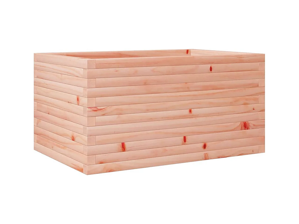 Jardinière bac lit surélevé bois marron 90 x 60 x 45.5 cm 02_0038018