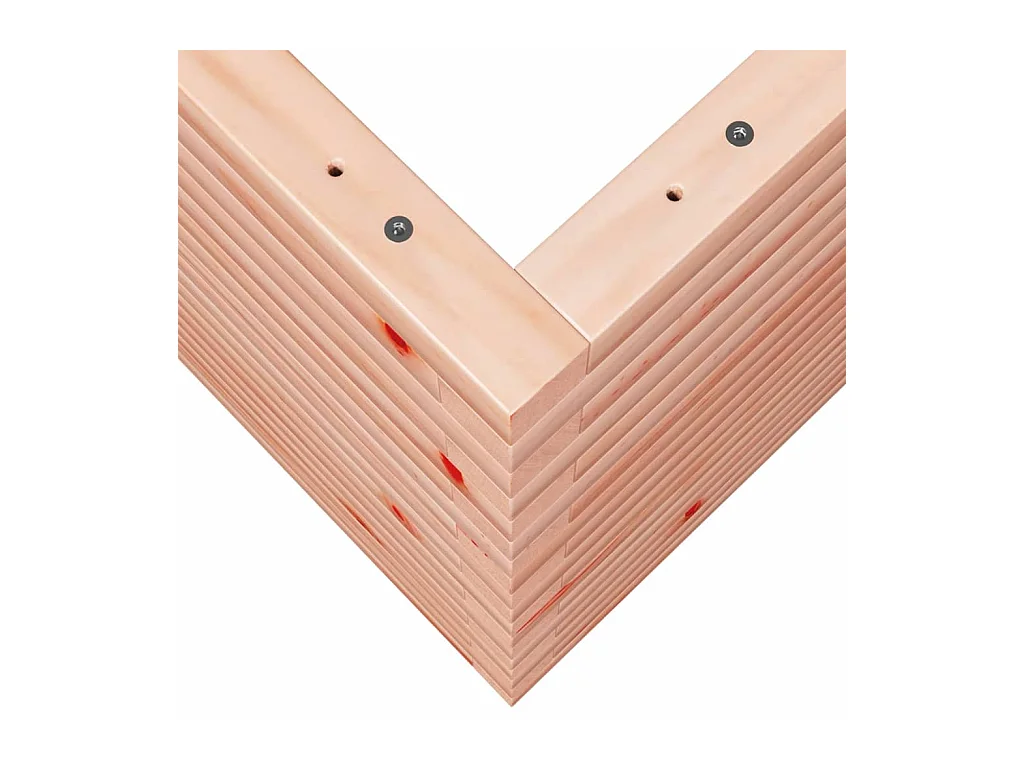 Jardinière bac lit surélevé bois marron 50 x 50 x 68.5 cm 02_0037671