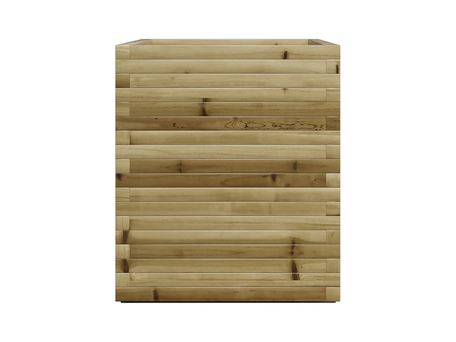 Jardinière bac lit surélevé bois marron 90 x 60 x 72 cm 02_0038035