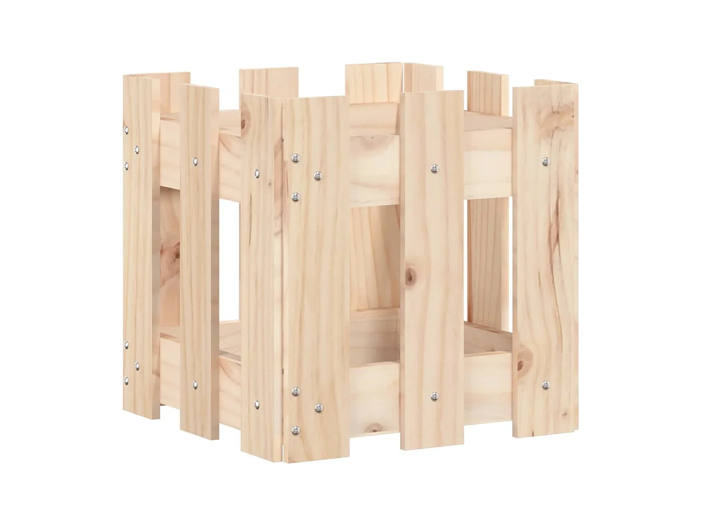 Jardinière bac lit surélevé marron 30 x 30 x 30 cm 02_0038090