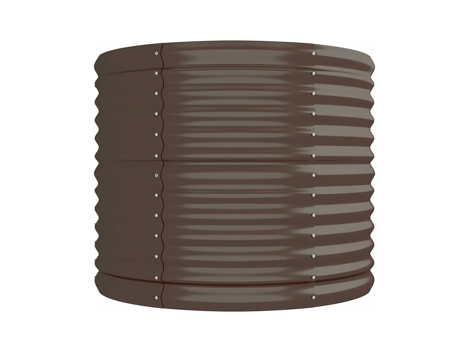 Jardinière bac lit surélevé marron 296 x 80 x 68 cm 02_0039559