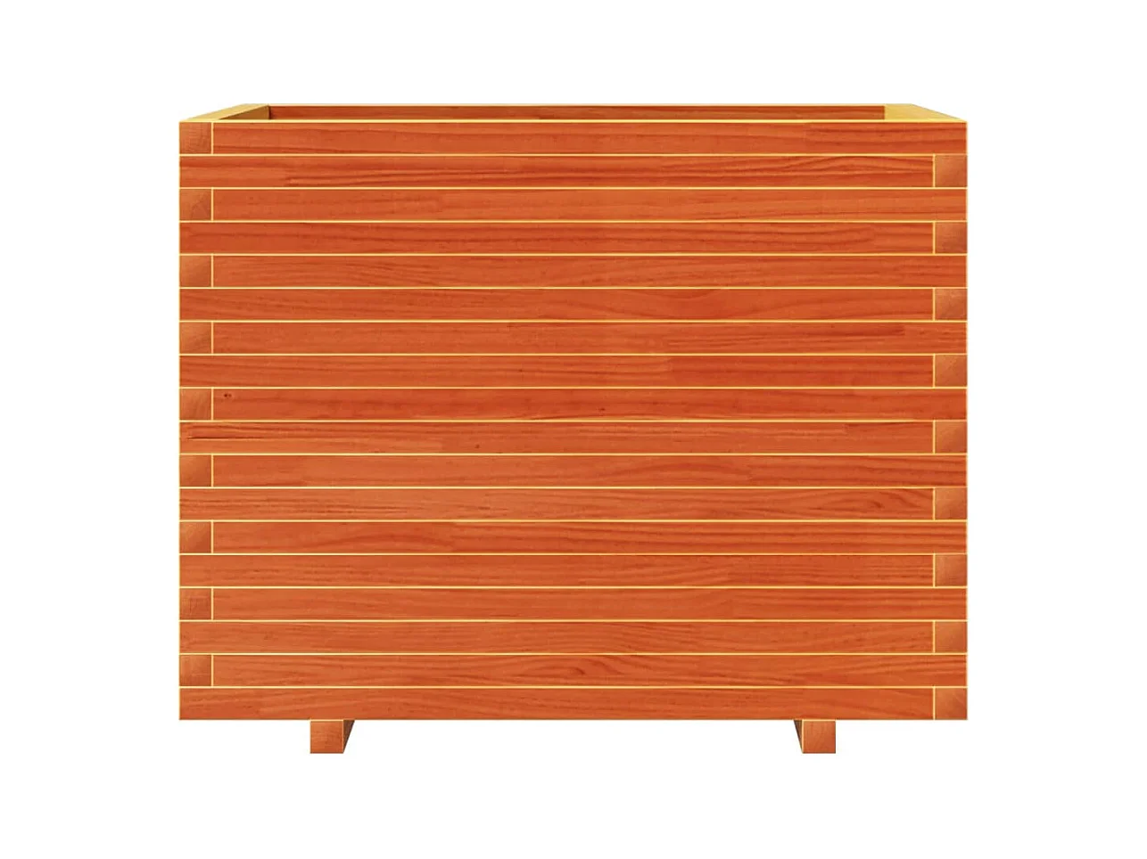 Jardinière bac lit surélevé bois marron 90 x 60 x 72 cm 02_0038525