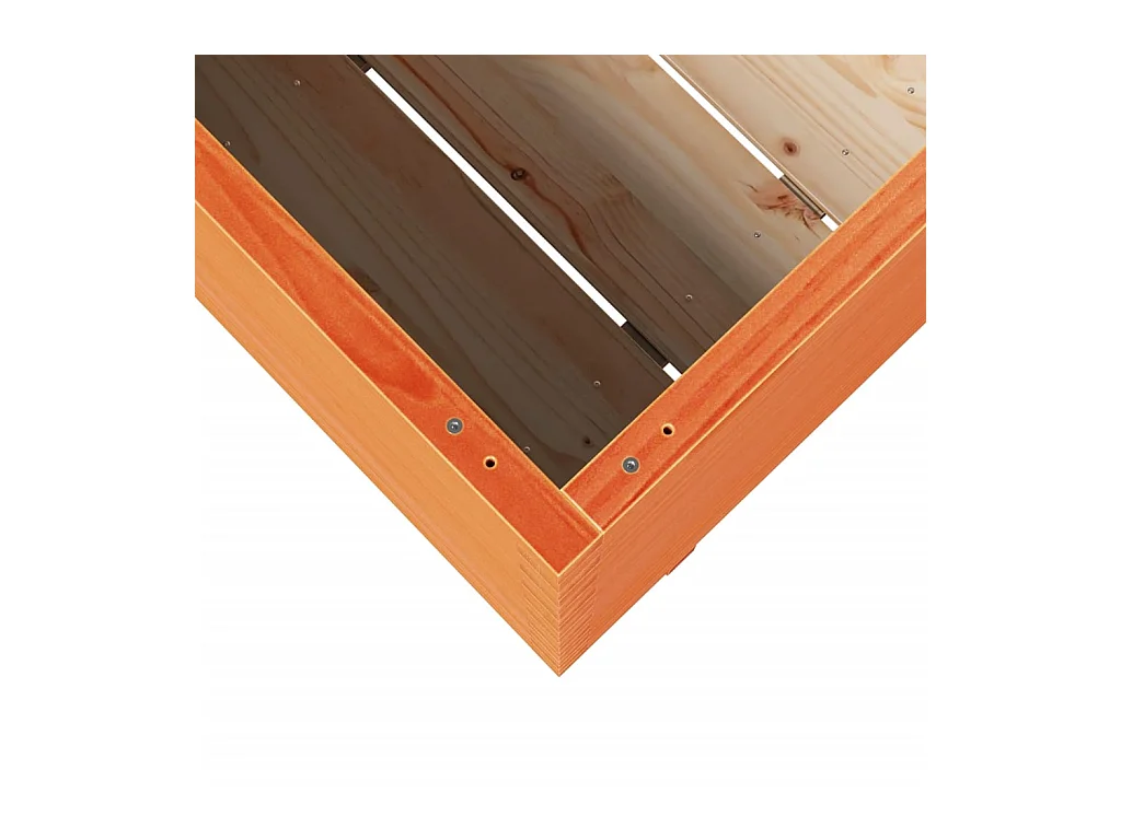 Jardinière bac lit surélevé bois marron 90 x 60 x 72 cm 02_0038525