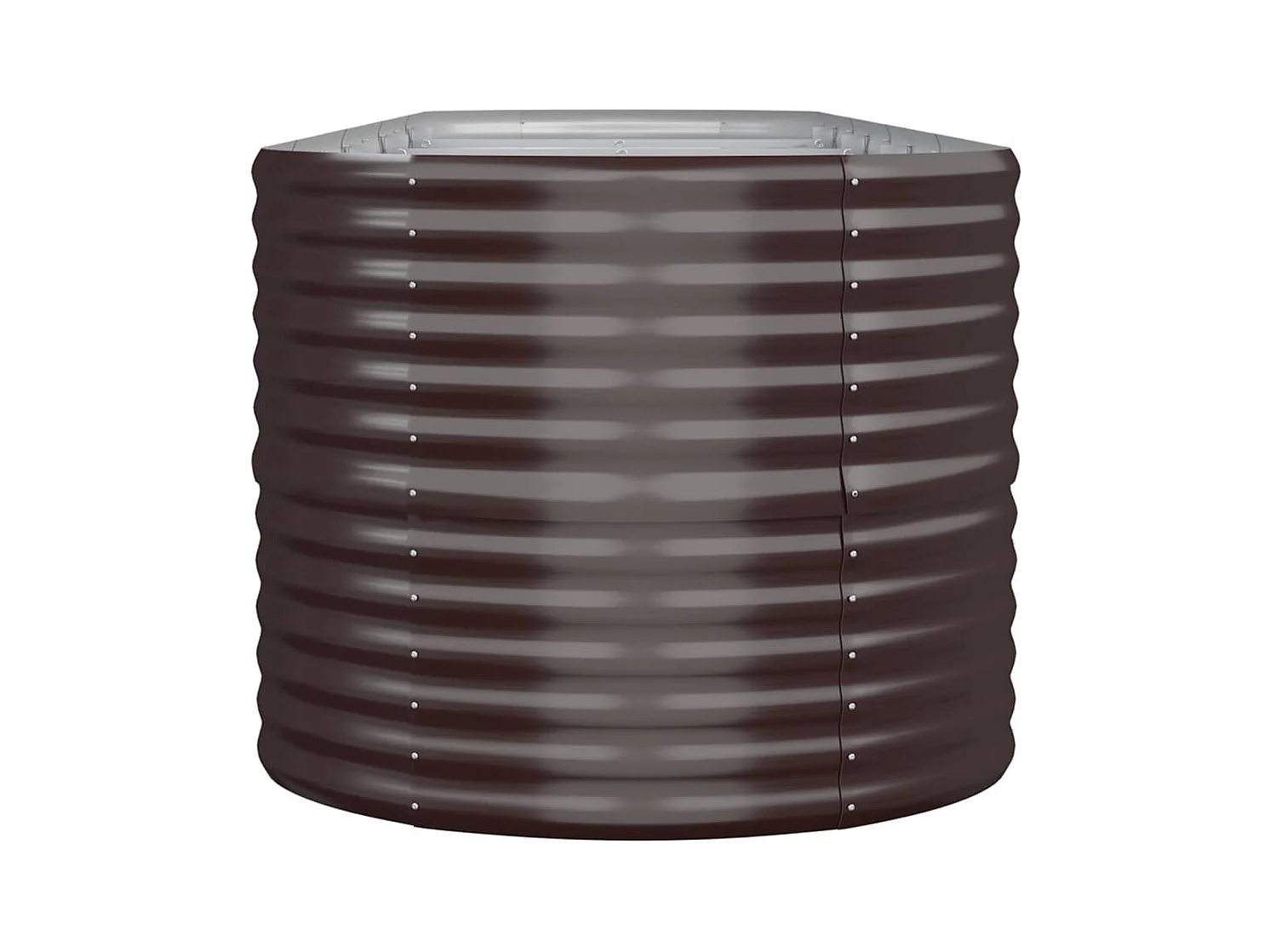 Jardinière bac lit surélevé marron 440 x 80 x 68 cm 02_0039548