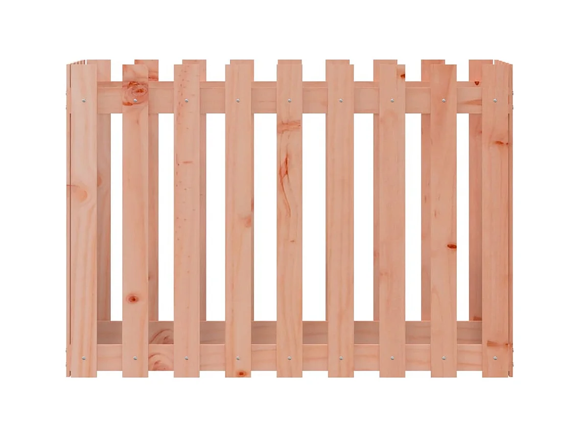 Jardinière bac lit surélevé bois marron 100 x 50 x 70 cm 02_0039823