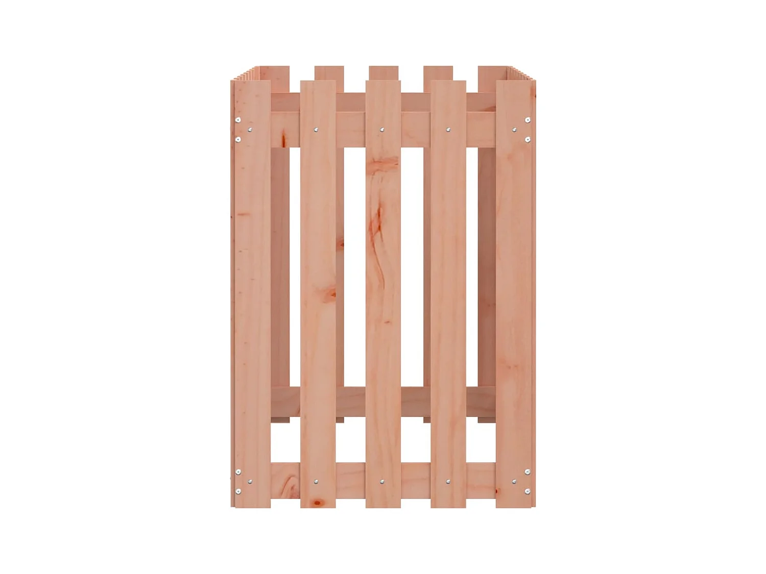 Jardinière bac lit surélevé bois marron 100 x 50 x 70 cm 02_0039823