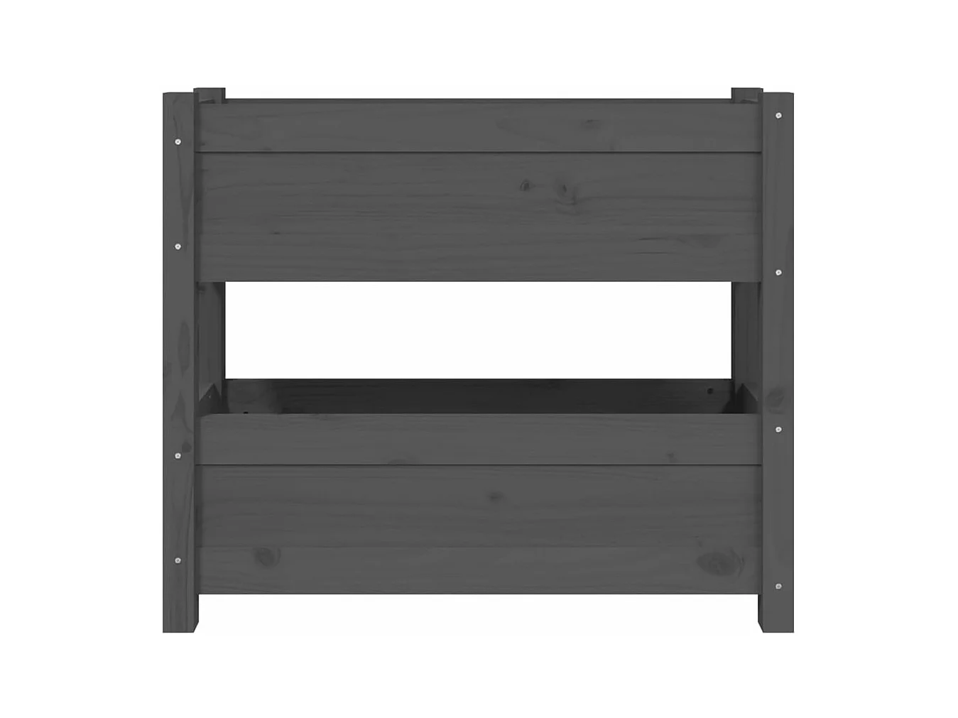 Jardinière bac lit surélevé bois marron 77 x 25 x 66 cm 02_0037851