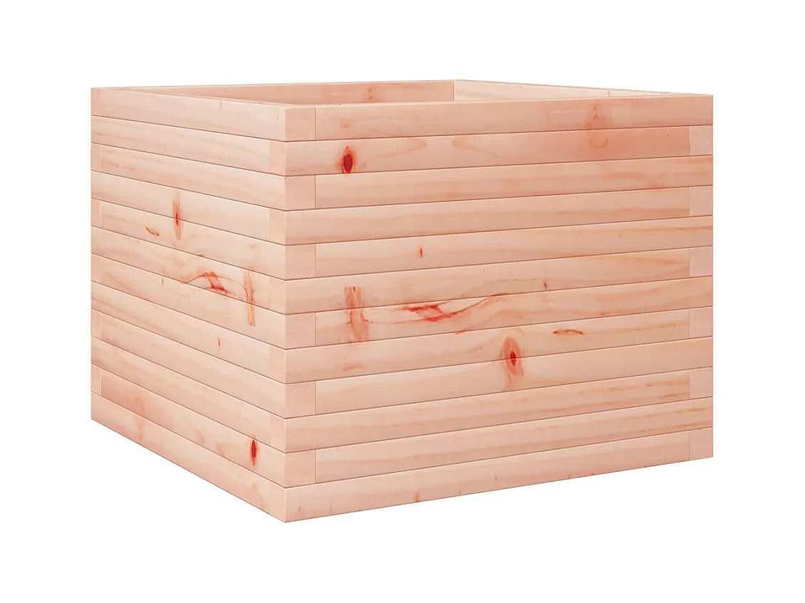 Jardinière bac lit surélevé bois marron 60 x 60 x 46 cm 02_0037714