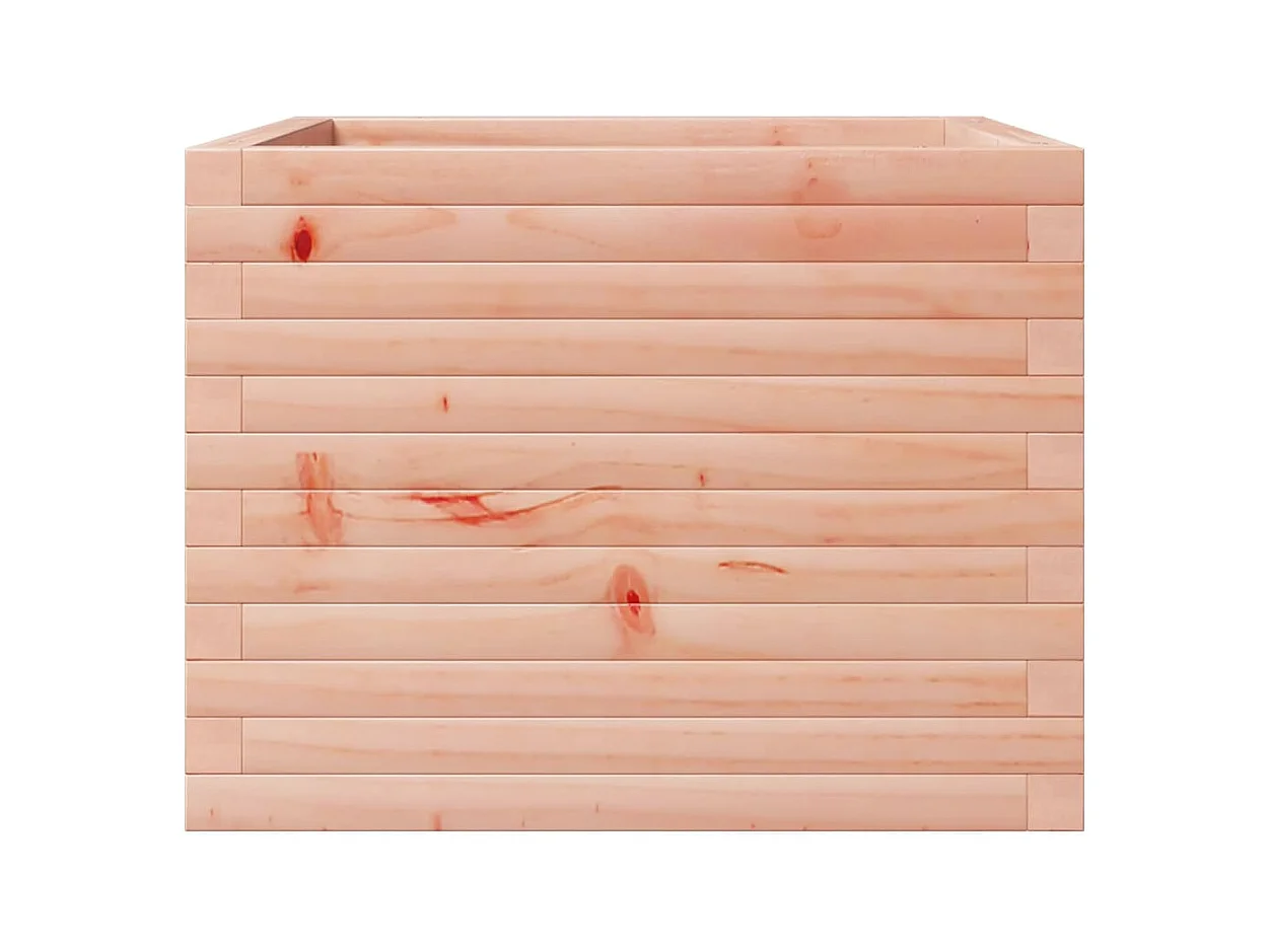 Jardinière bac lit surélevé bois marron 60 x 60 x 46 cm 02_0037714