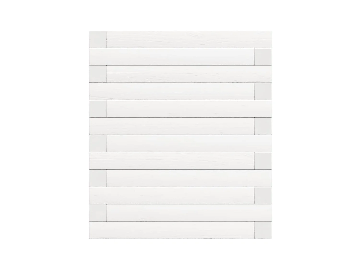 Jardinière bac lit surélevé bois blanche 90 x 40 x 46 cm 02_0037981