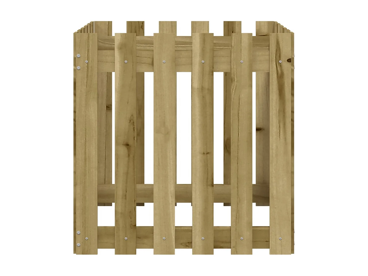 Jardinière bac lit surélevé marron 60 x 60 x 60 cm 02_0038107