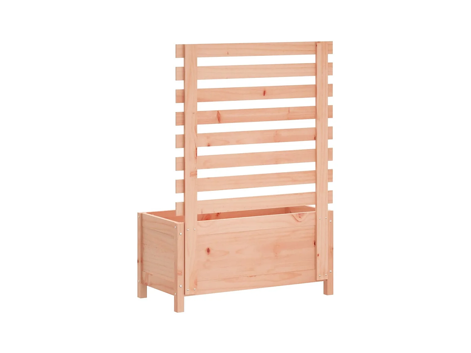 Jardinière bac lit surélevé bois marron 79 x 39.5 x 114 cm 02_0038219