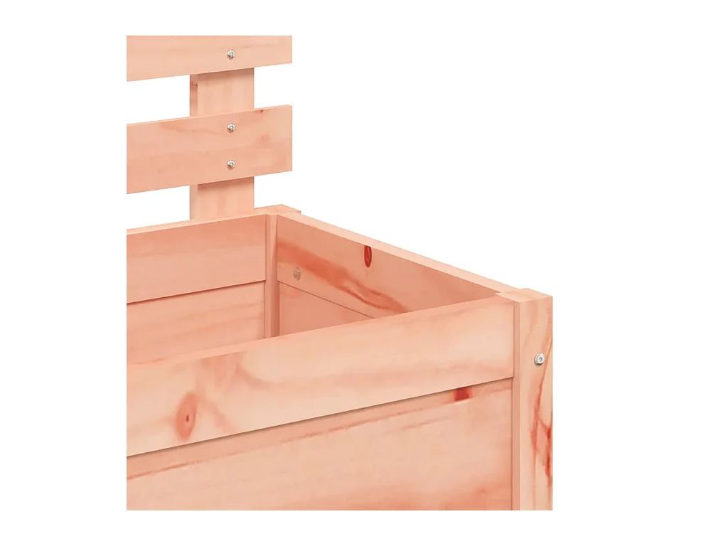 Jardinière bac lit surélevé bois marron 79 x 39.5 x 114 cm 02_0038219