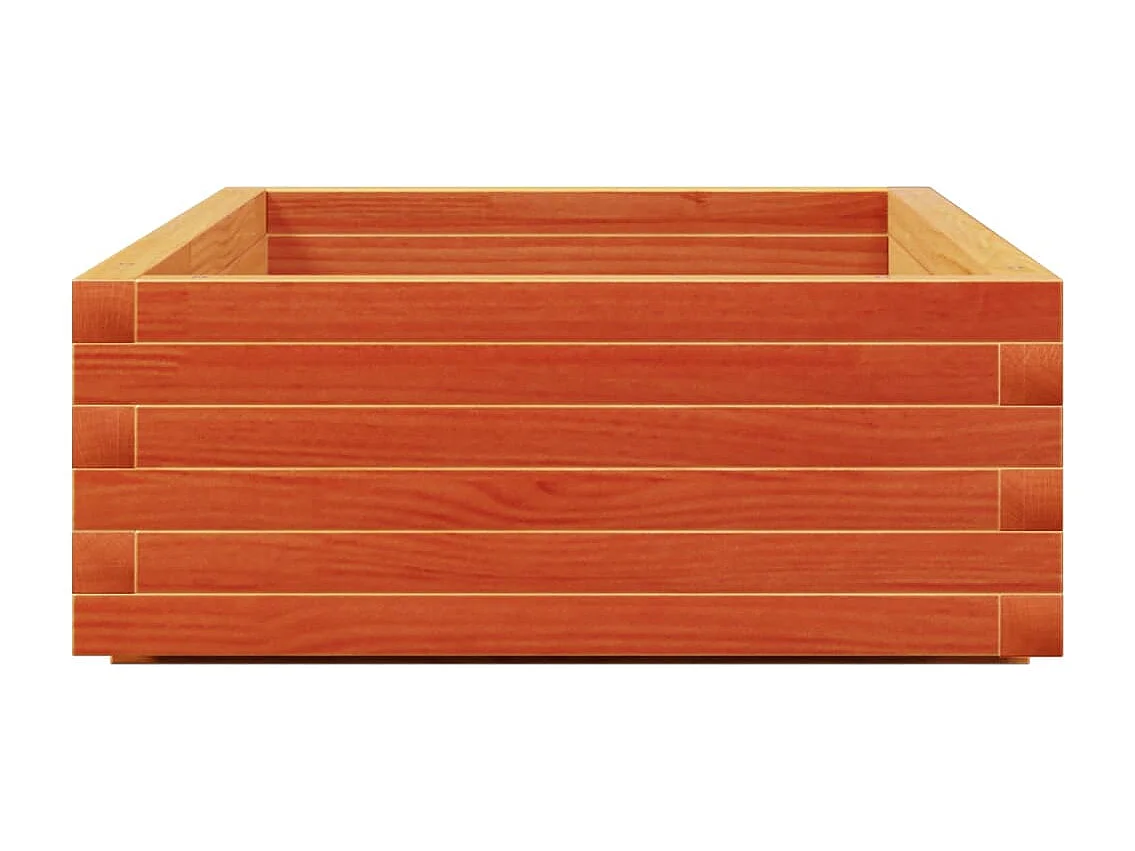 Jardinière bac lit surélevé bois marron 110 x 60 x 45438 cm 02_0038439