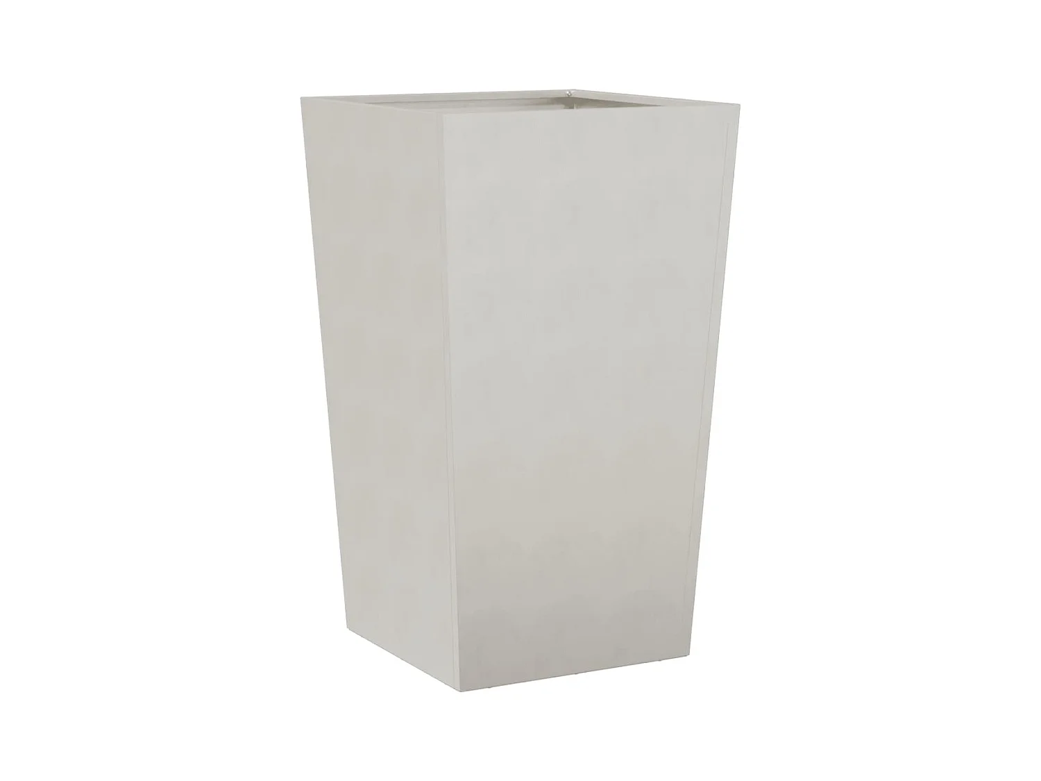 Jardinière bac lit surélevé argenté 45 x 45 x 75 cm 02_0038983