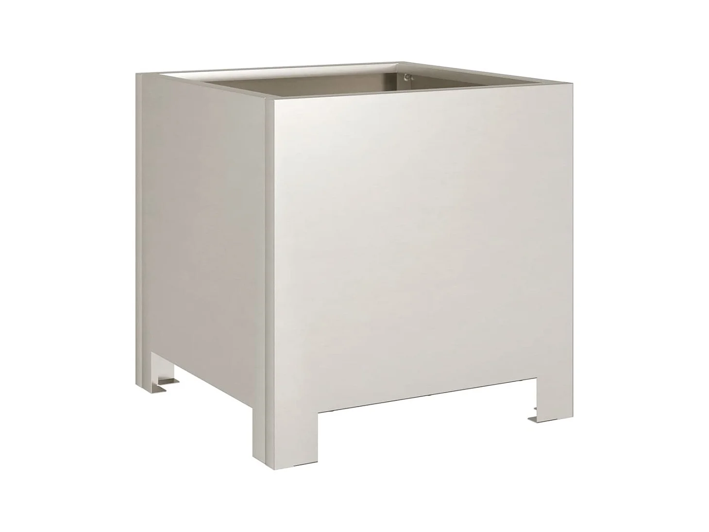 Jardinière bac lit surélevé marron 30 x 30 x 30 cm 02_0038918