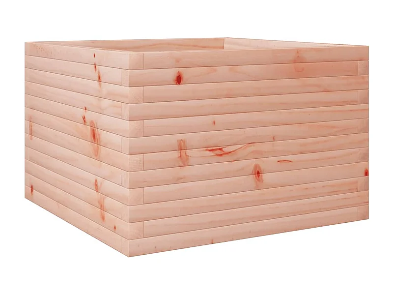 Jardinière bac lit surélevé bois marron 70 x 70 x 45.5 cm 02_0037816