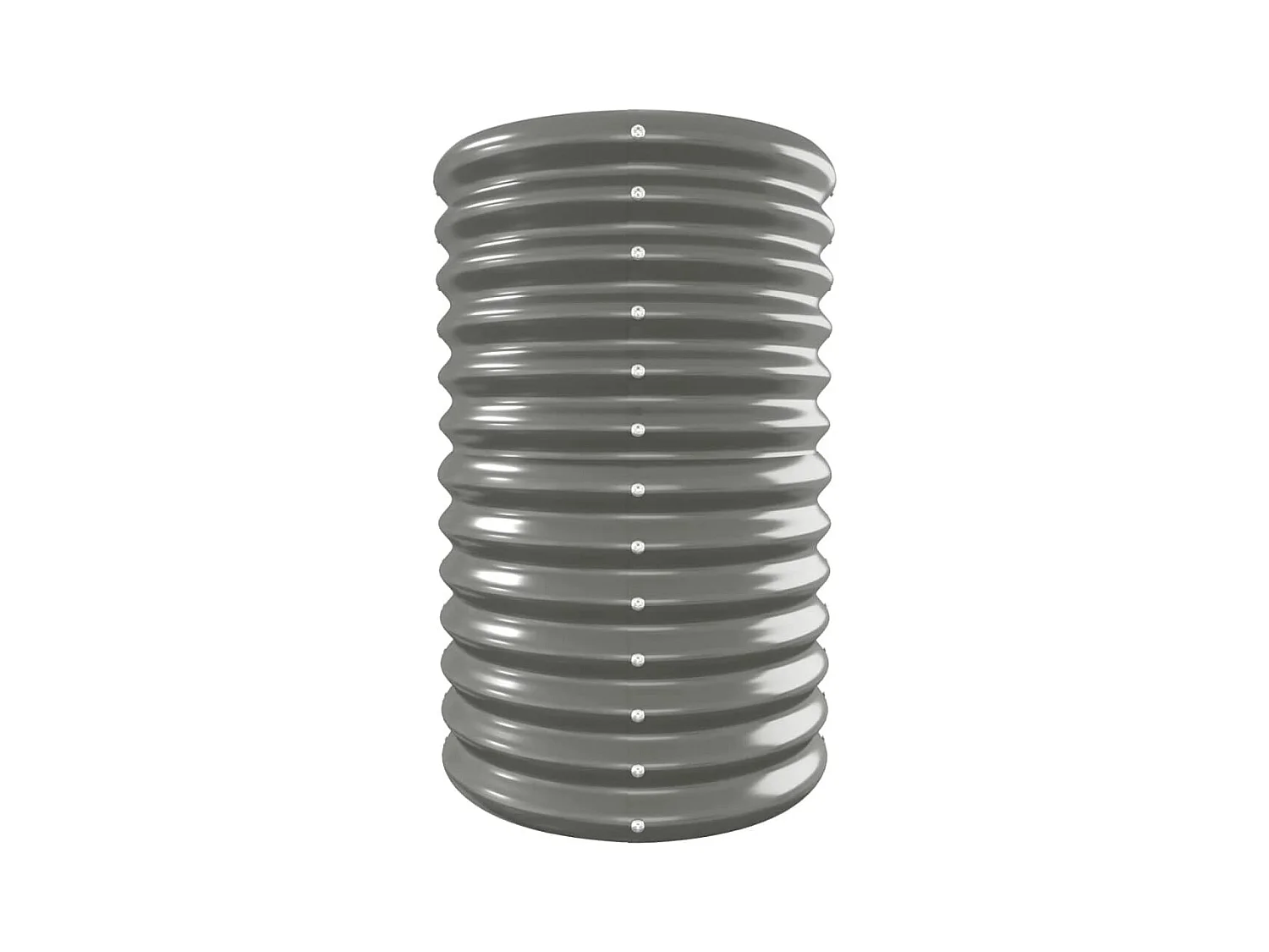 Jardinière bac lit surélevé grise 332 x 40 x 68 cm 02_0039638