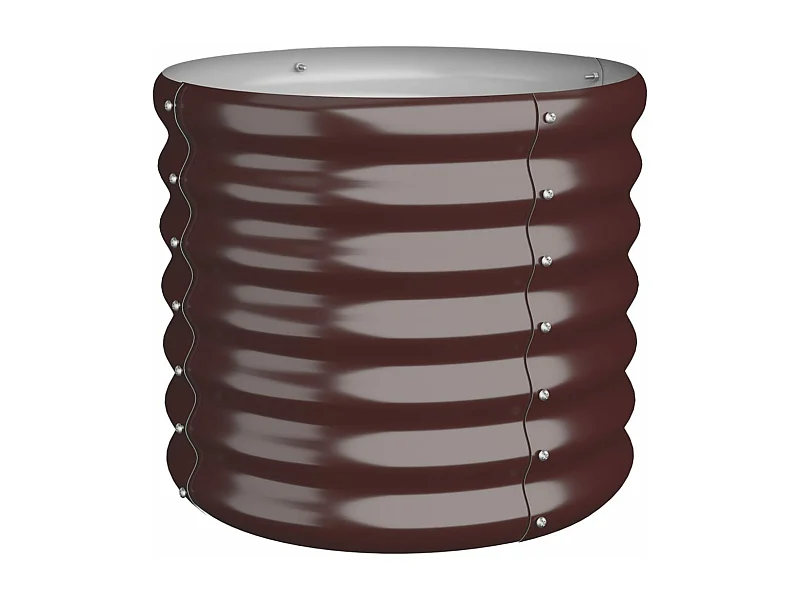 Jardinière bac lit surélevé marron 40 x 40 x 36 cm 02_0038570