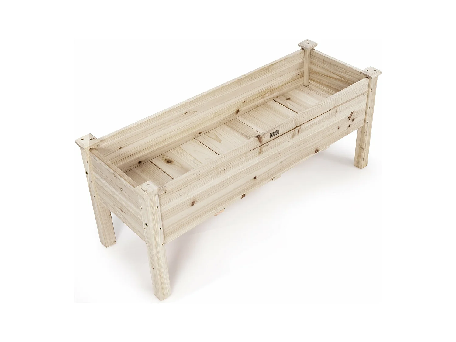 Jardinière surélevée en bois bois marron 120 x 43.5 x 51 cm 20_0002931