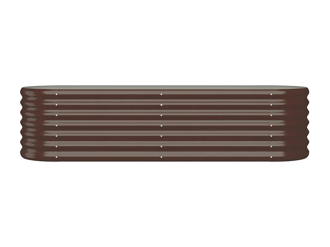 Jardinière bac lit surélevé marron 152 x 40 x 36 cm 02_0039557