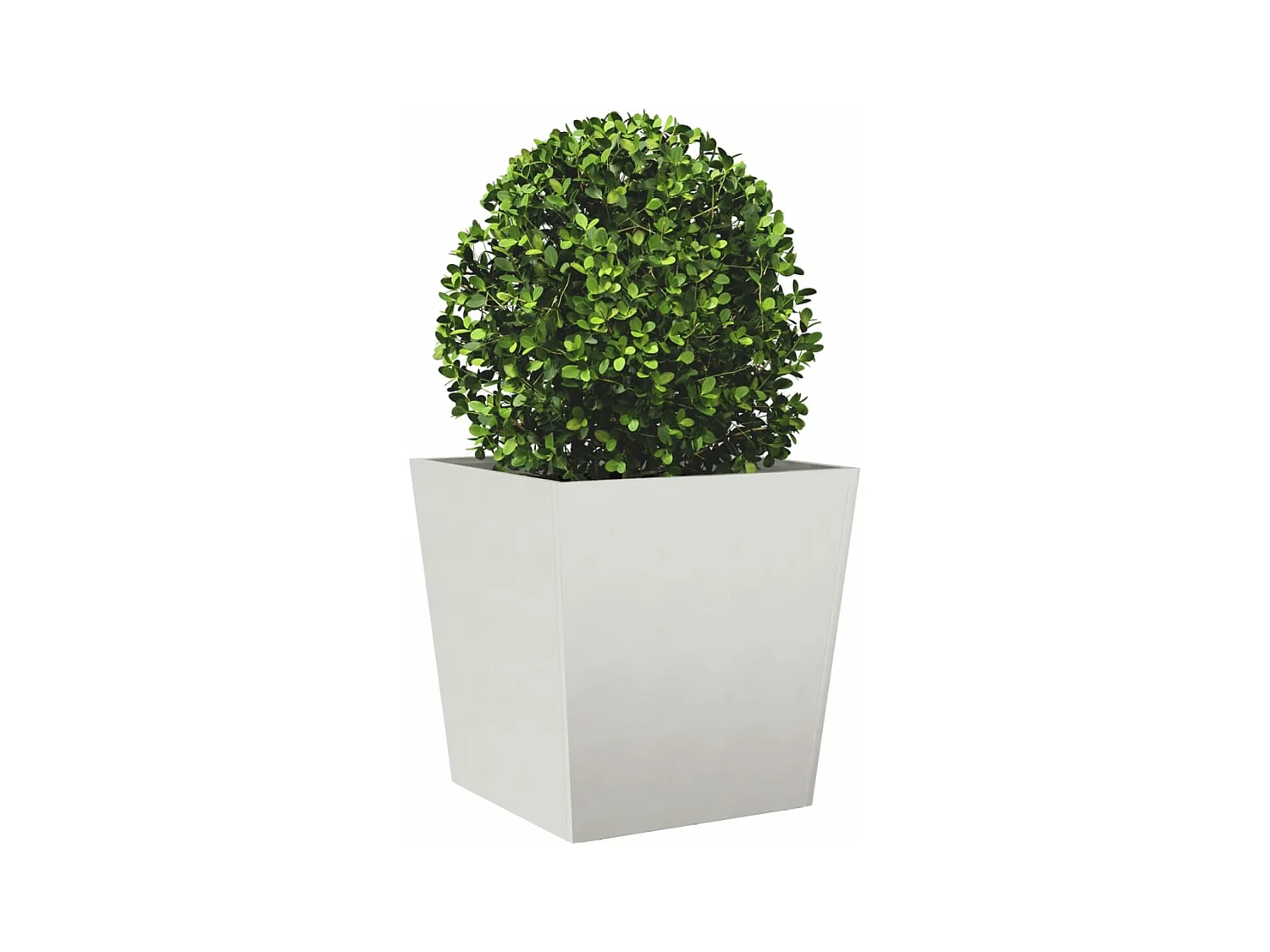 Jardinière bac lit surélevé argenté 50 x 50 x 50 cm 02_0037661
