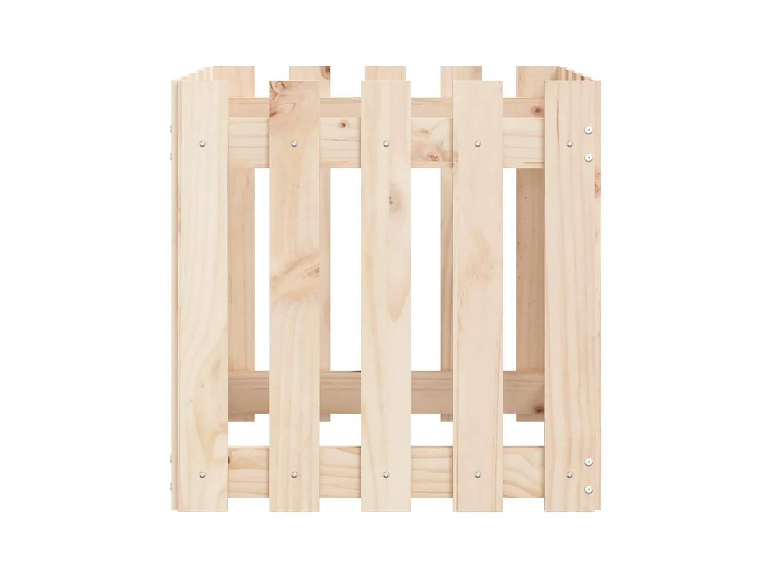 Jardinière bac lit surélevé marron 50 x 50 x 50 cm 02_0038099