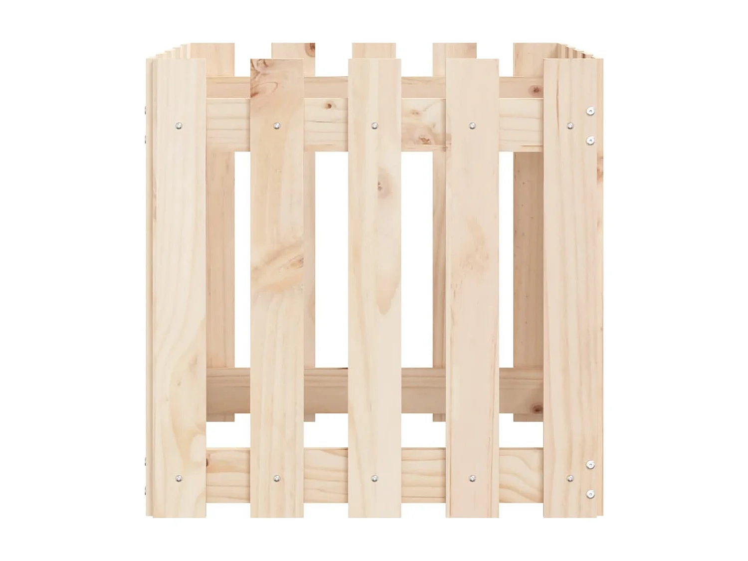 Jardinière bac lit surélevé marron 50 x 50 x 50 cm 02_0038099