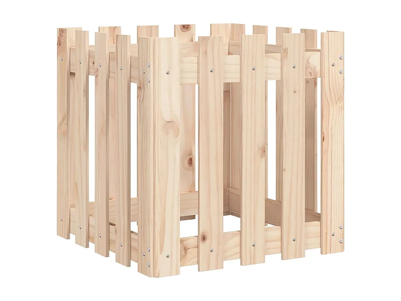 Jardinière bac lit surélevé marron 50 x 50 x 50 cm 02_0038099