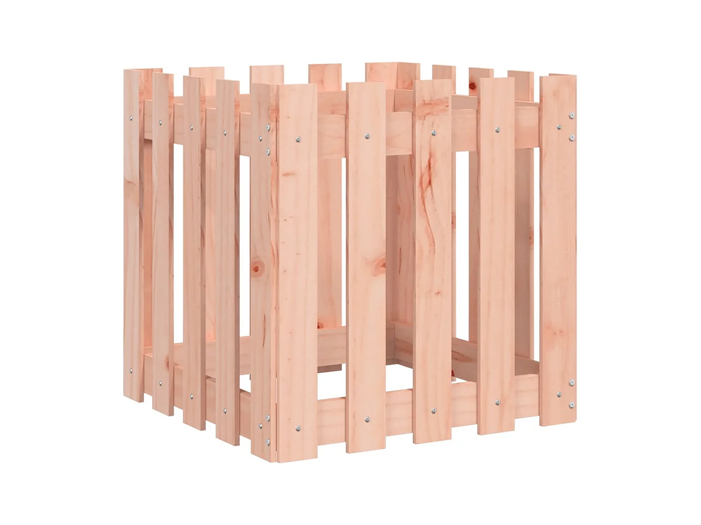 Jardinière bac lit surélevé marron 50 x 50 x 50 cm 02_0038097