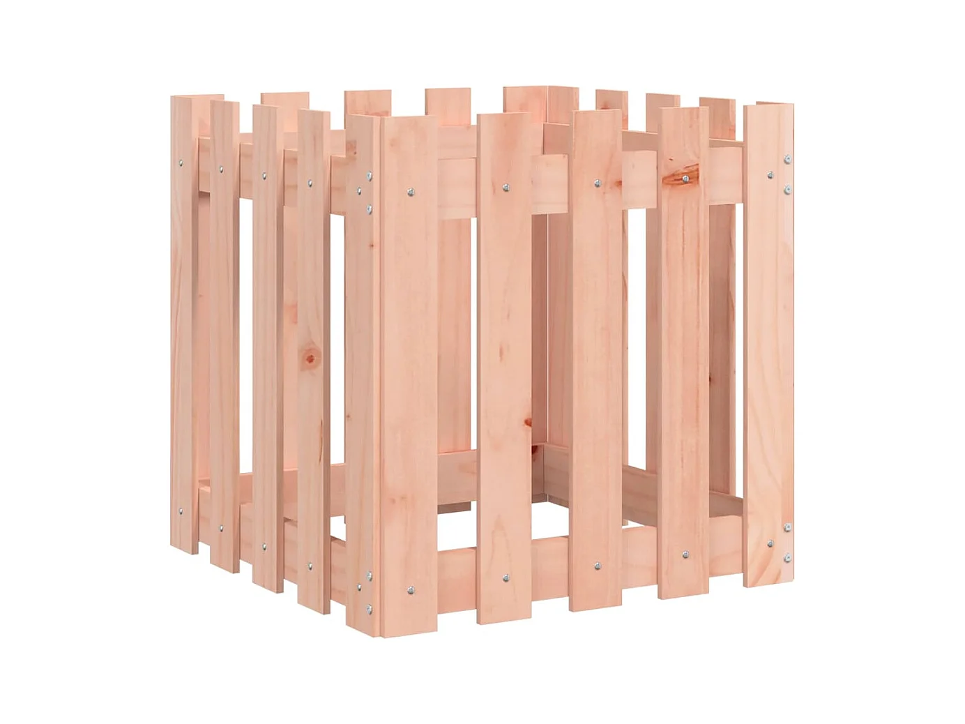 Jardinière bac lit surélevé marron 50 x 50 x 50 cm 02_0038097