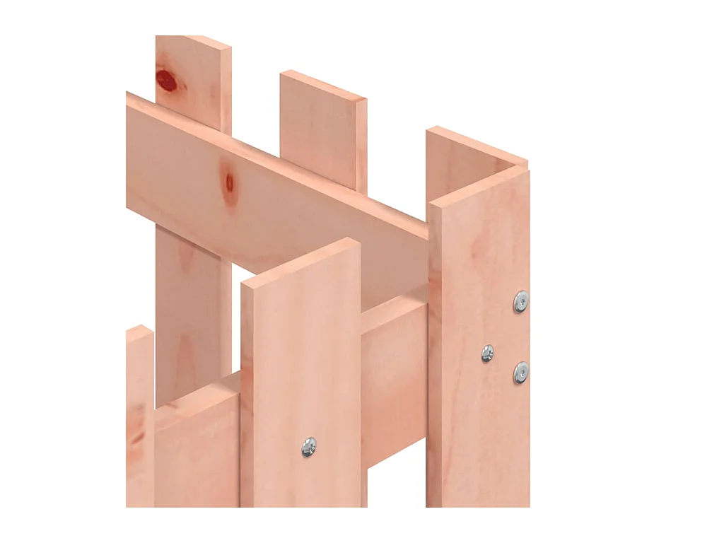 Jardinière bac lit surélevé marron 50 x 50 x 50 cm 02_0038097