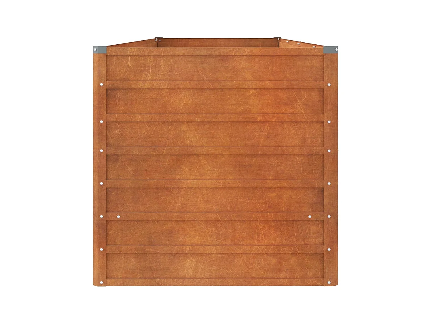 Jardinière bac lit surélevé marron 320 x 80 x 77 cm 02_0039873