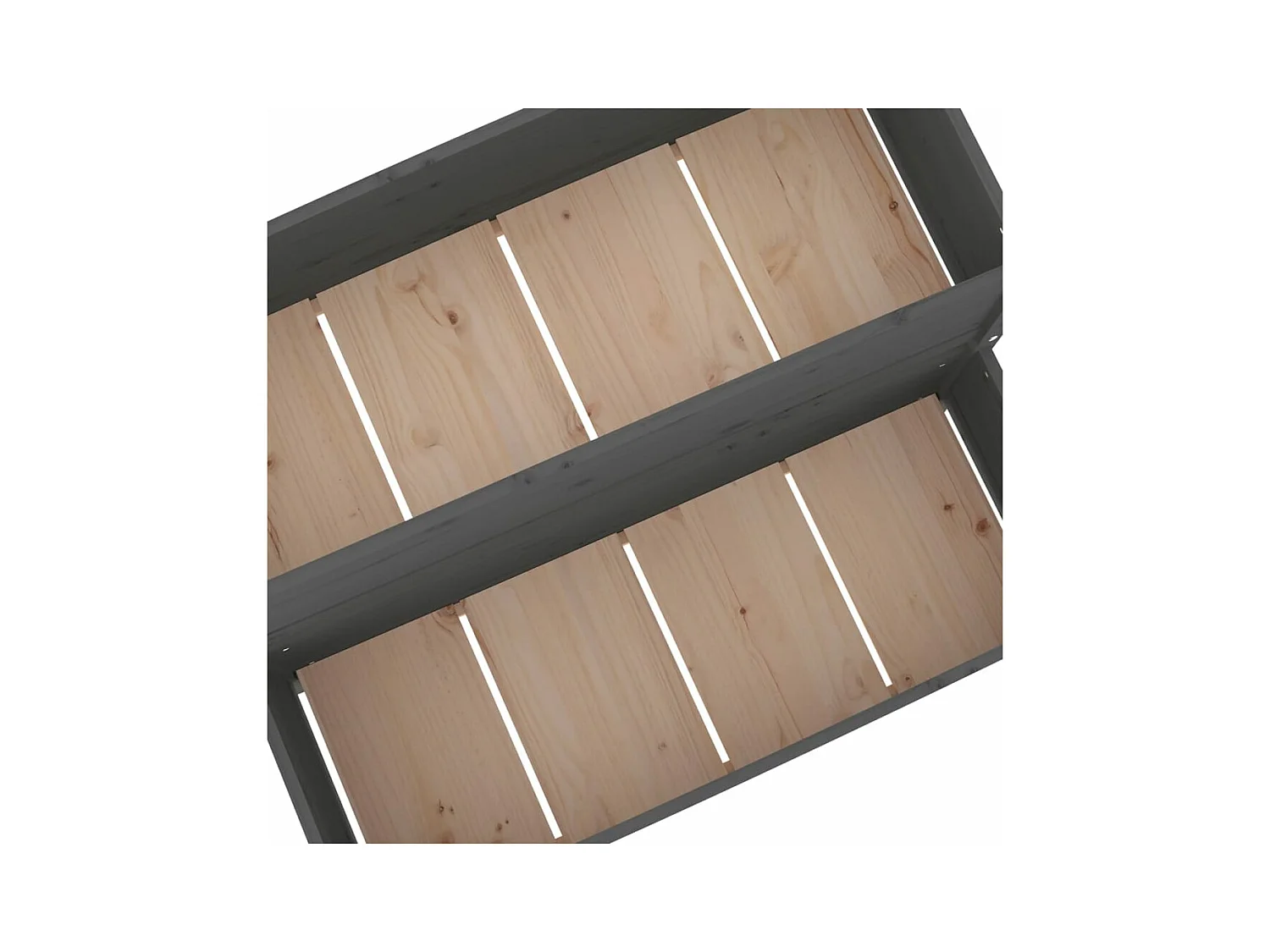 Jardinière bac lit surélevé bois marron 110 x 84 x 75 cm 02_0037390