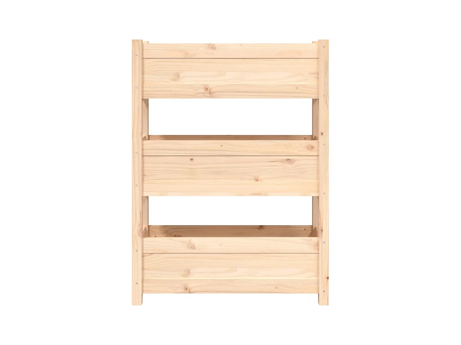 Jardinière bac lit surélevé bois marron 77 x 25 x 104.5 cm 02_0037844