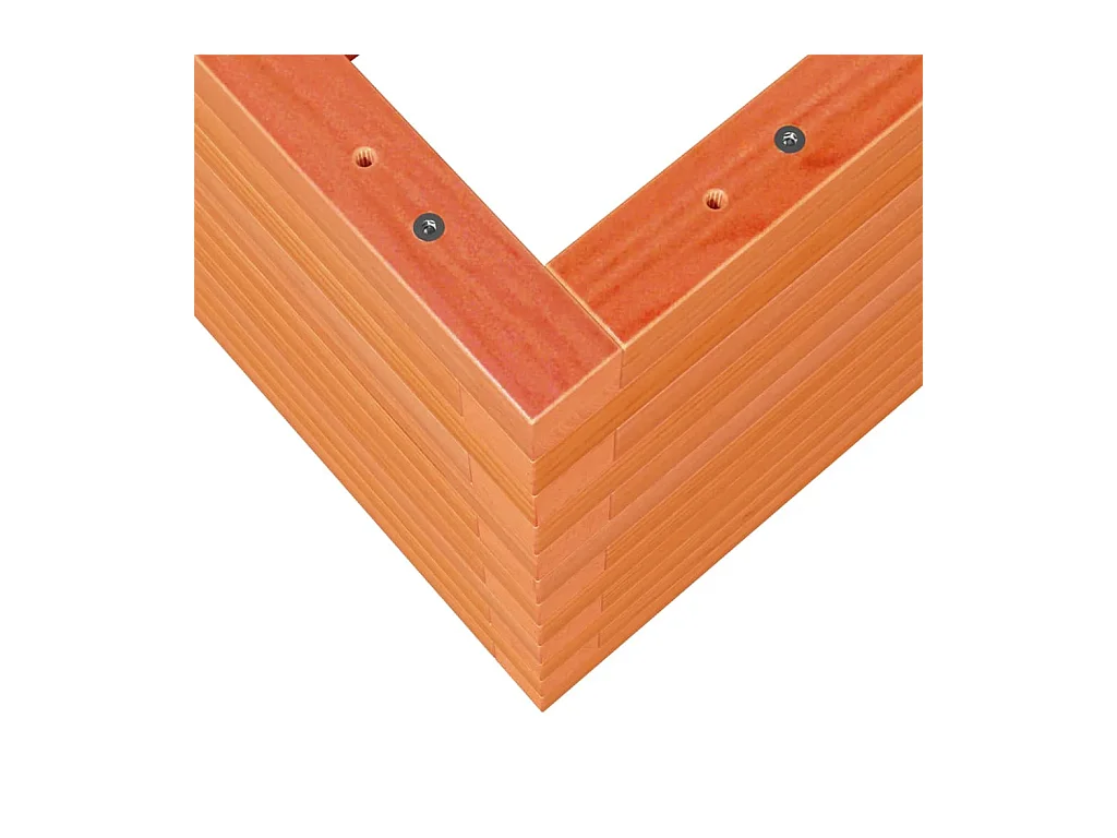 Jardinière bac lit surélevé bois marron 90 x 60 x 46 cm 02_0038521