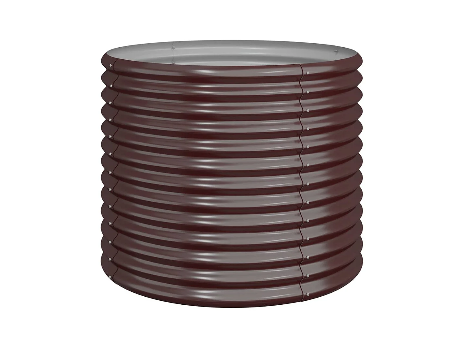 Jardinière bac lit surélevé marron 80 x 80 x 68 cm 02_0038580