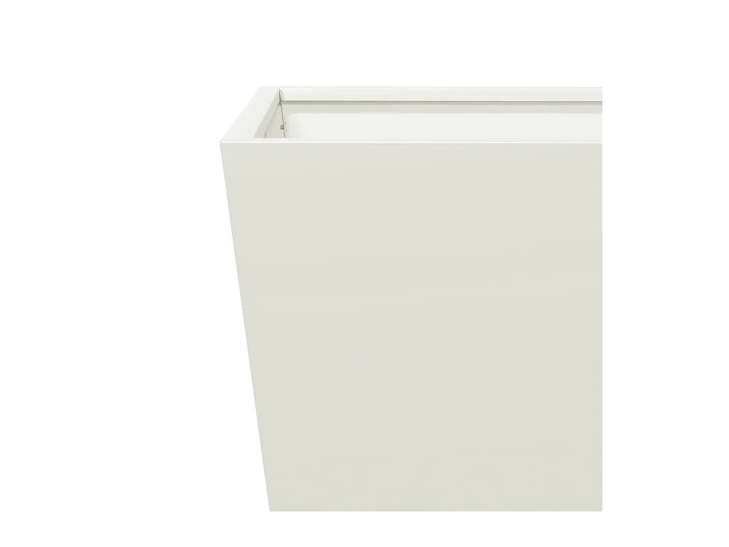 Jardinière bac lit surélevé blanche 30 x 30 x 30 cm 02_0038914