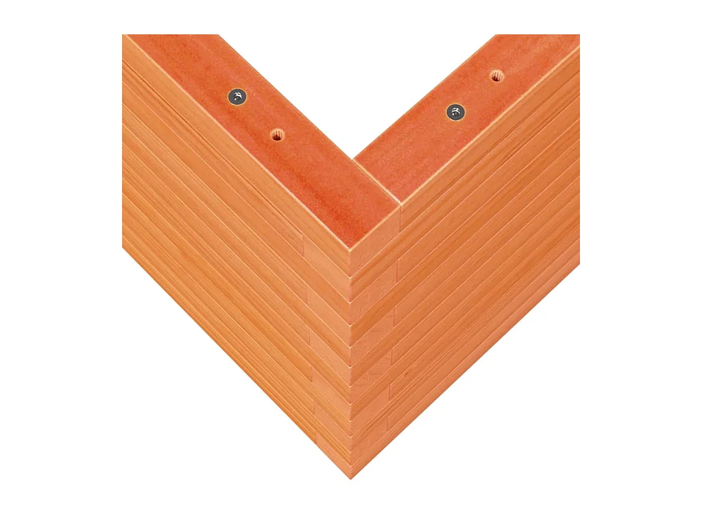 Jardinière bac lit surélevé bois marron 90 x 60 x 45.5 cm 02_0038520