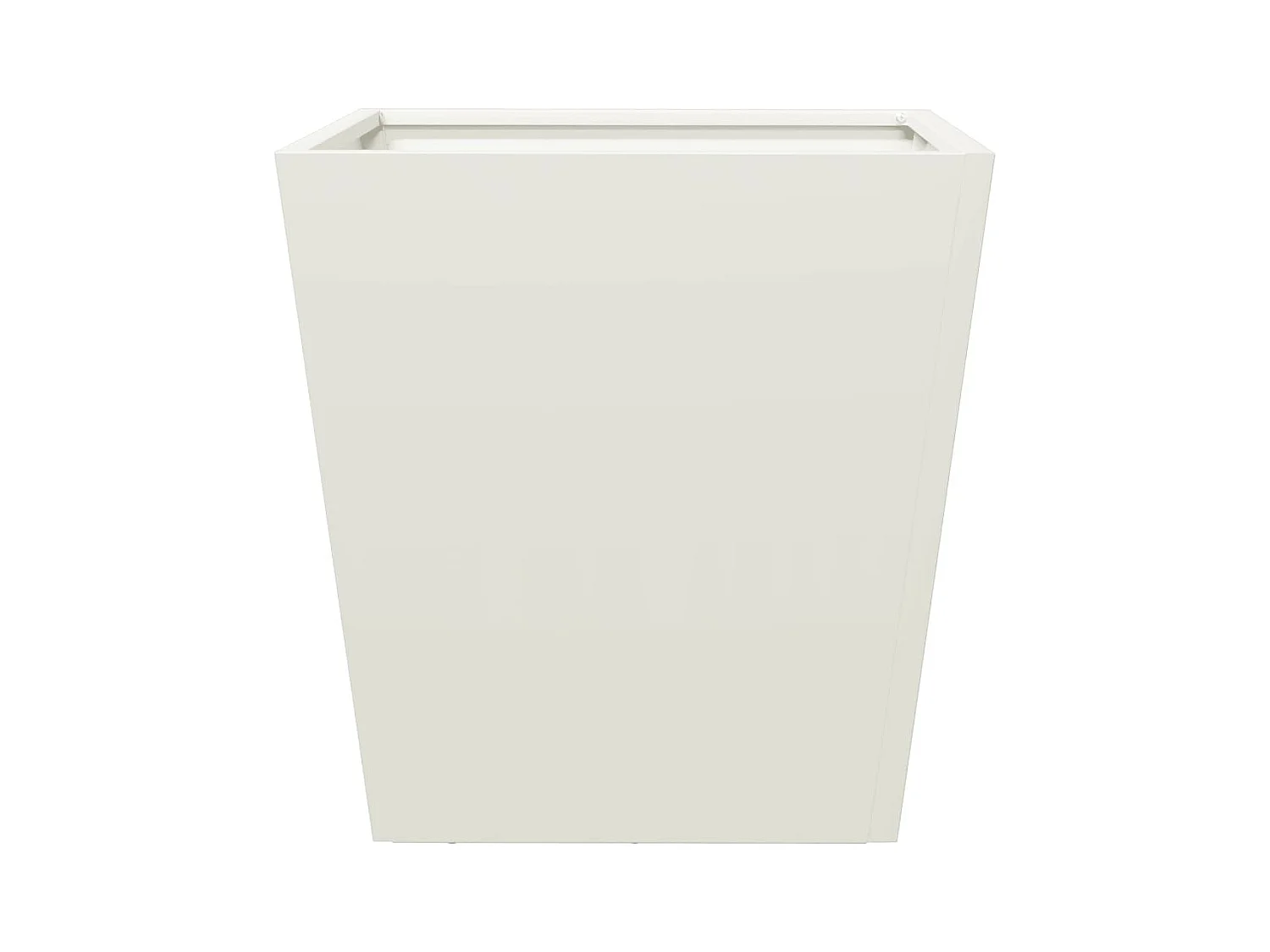 Jardinière bac lit surélevé blanche 40 x 40 x 40 cm 02_0037540