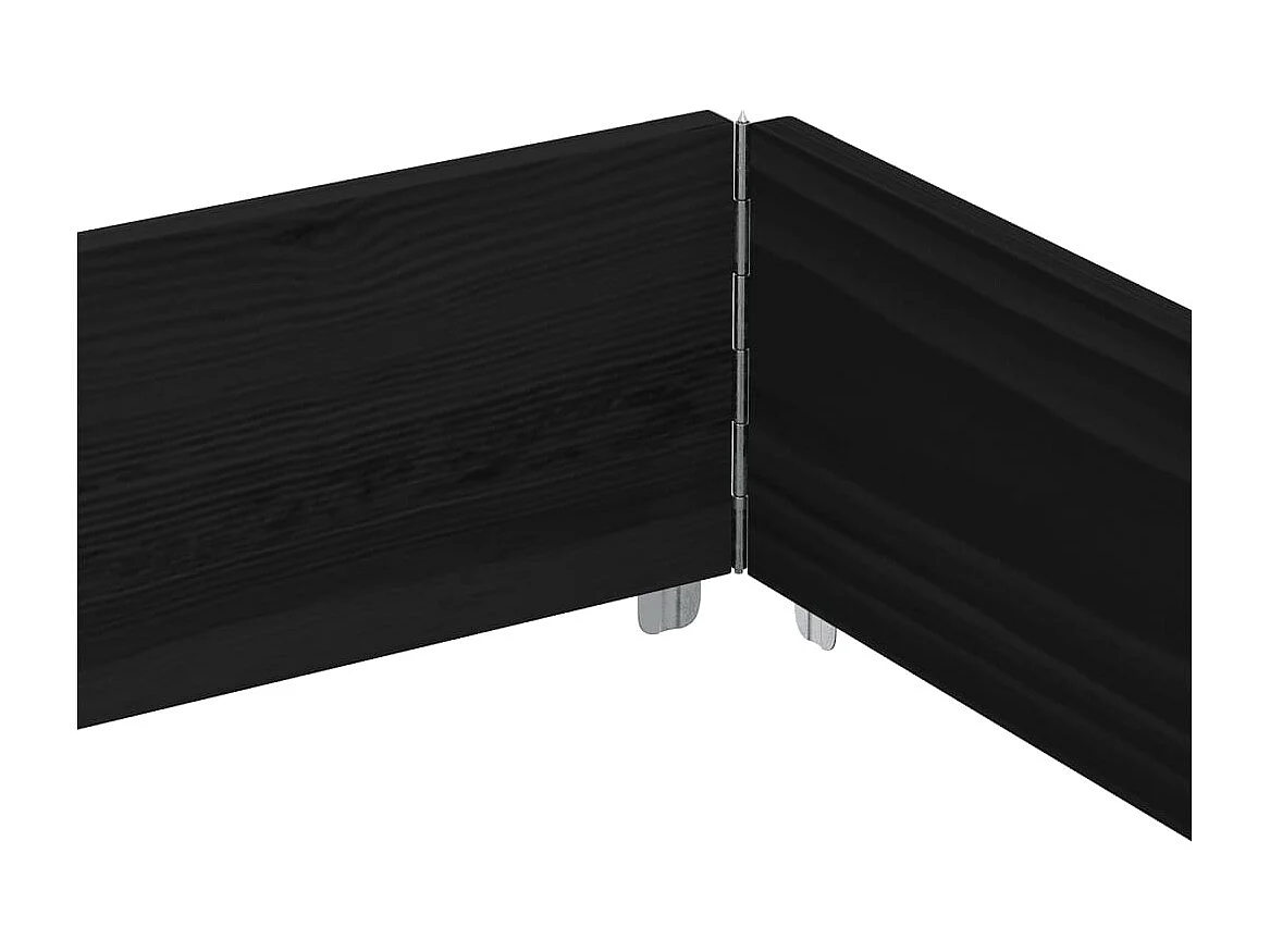 Jardinière bac lit surélevé bois marron 150 x 100 x 45433 cm 02_0037423