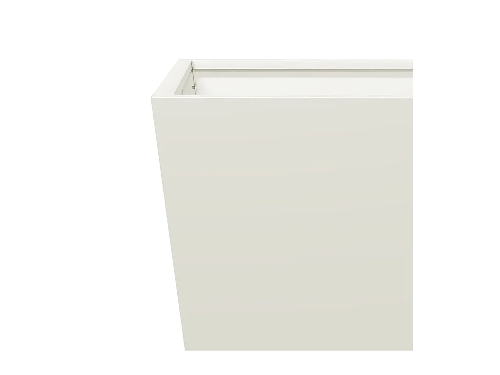 Jardinière bac lit surélevé blanche 30 x 30 x 30 cm 02_0037485