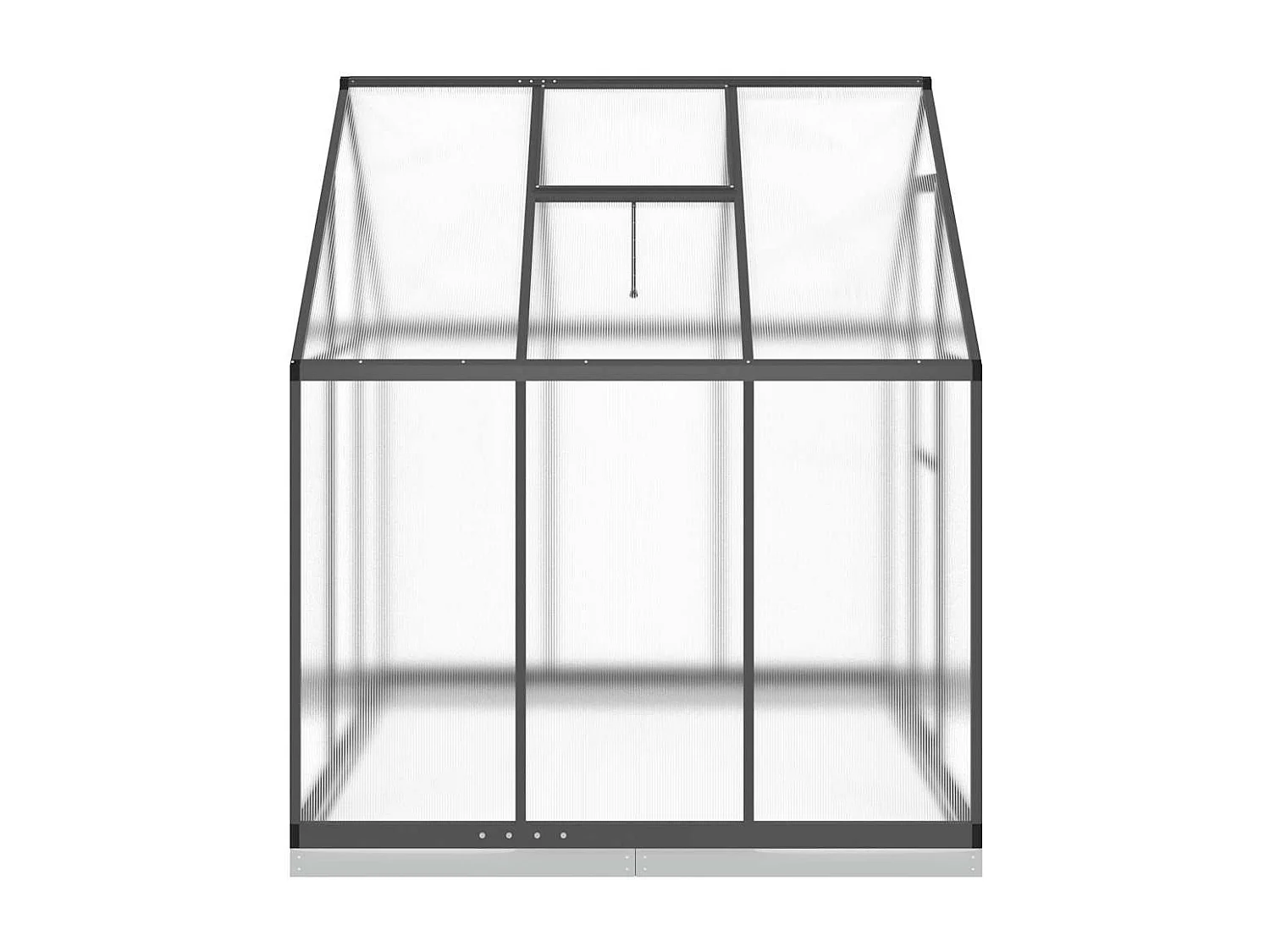 Serre tente abri plante aluminium 169 x 169 x 202 cm 02_0044490